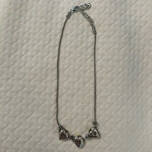 Brighton 3 heart necklace